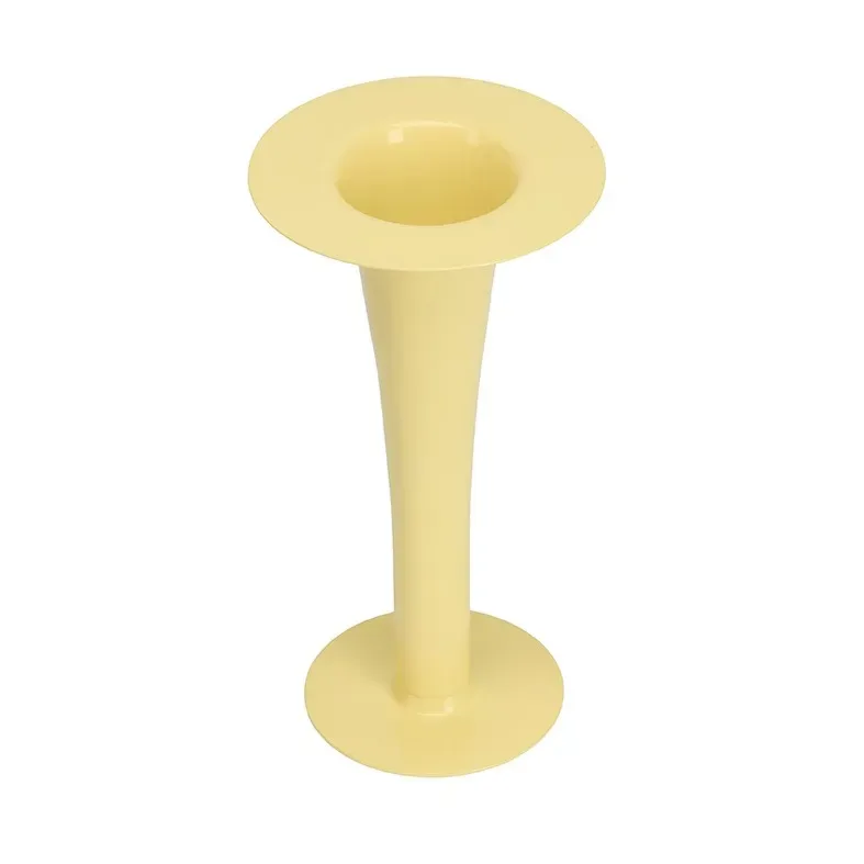 Trumpet 2-in-1 Vase und Kerzenständer 24 cm Yellow de Design Letters – photo du produit