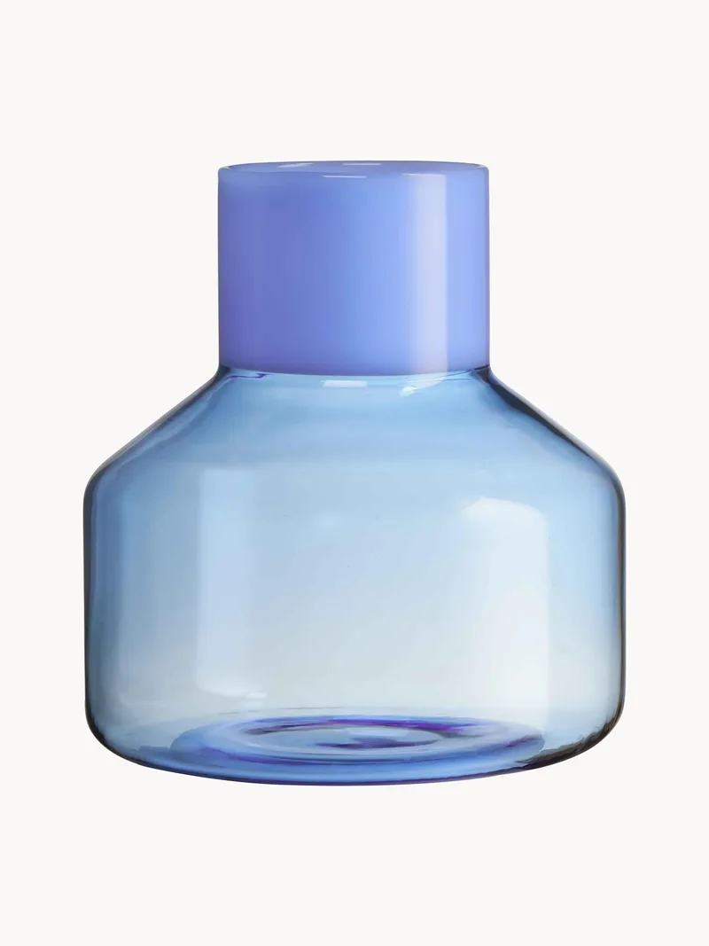 Vaas Generous van borosilicaatglas, H 14 cm van Design Letters – productfoto
