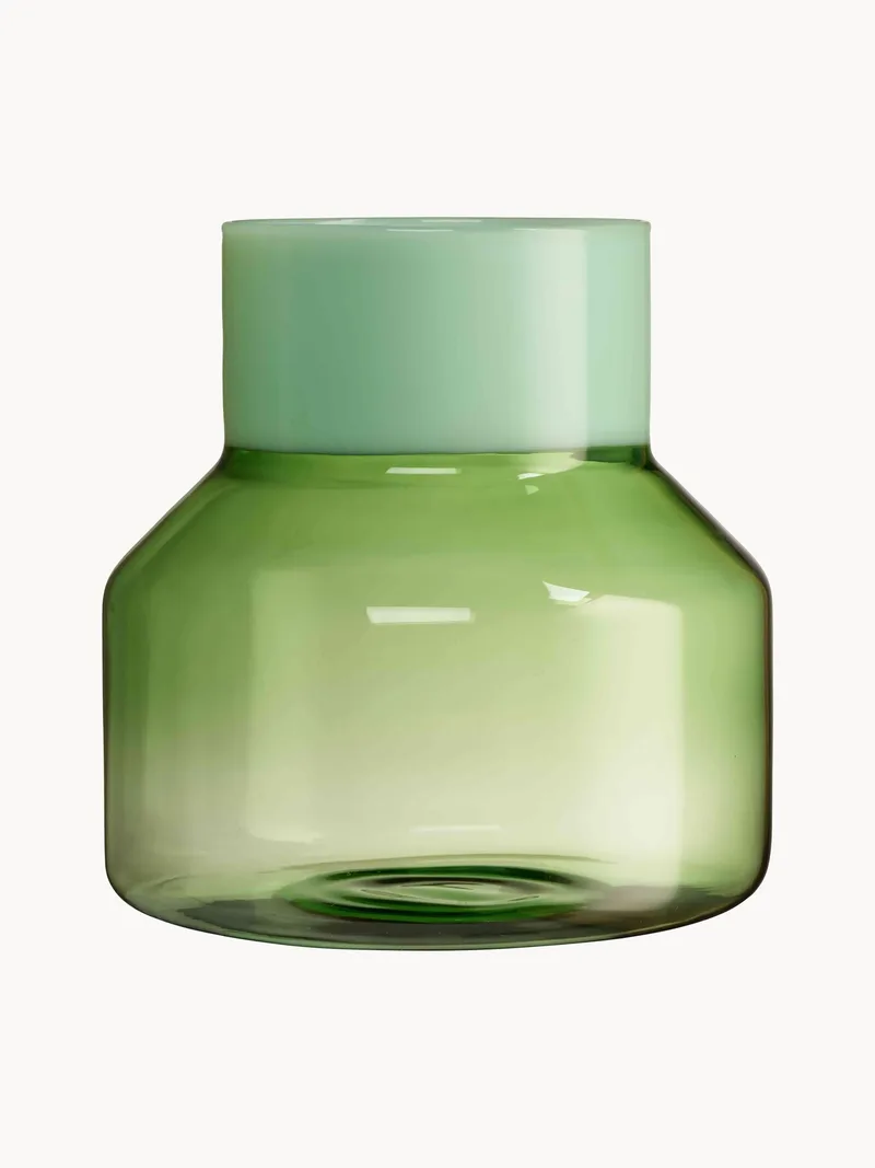 Vaas Generous van borosilicaatglas, H 17 cm von Design Letters – Produktfoto