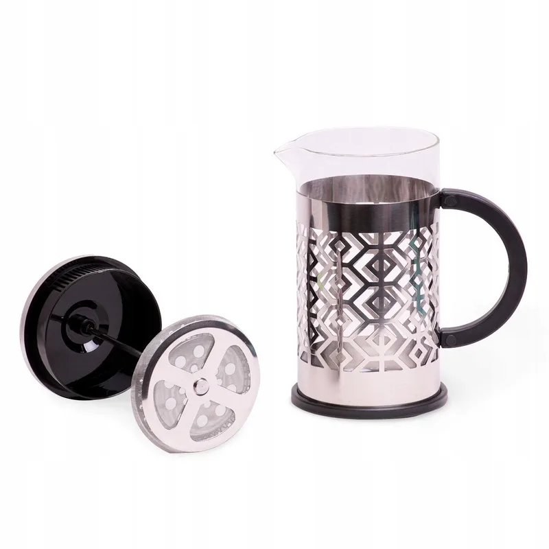 Glazen Theepot met Filter - 600 ml van Dille & Kamille in Transparant – productfoto