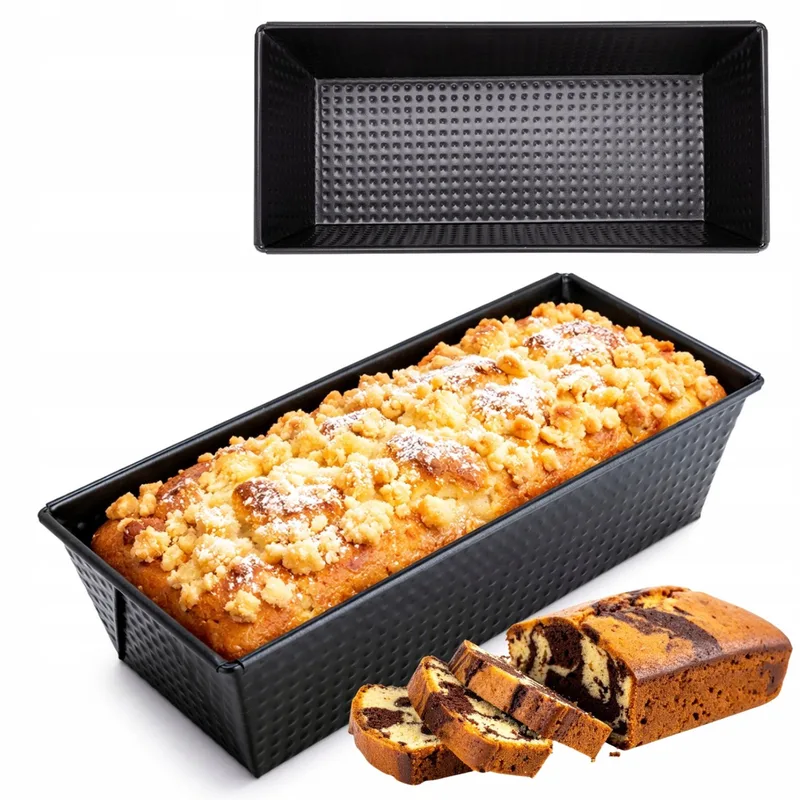 Kamille Broodvorm / Cakevorm - Anti-aanbaklaag - 26x11.5x7cm van Dille & Kamille – productfoto