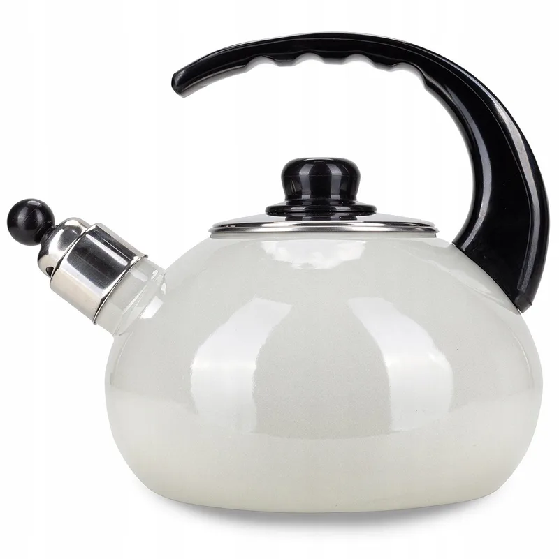 Kamille Gietijzeren Ketel 2.5L - Geschikt voor Gas & Inductie från Dille & Kamille i Silver – produktbild