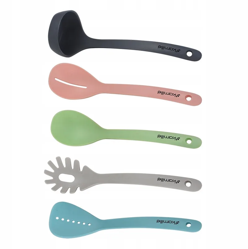 Kamille Keukengerei Set 5 Delen met Standaard - Nylon by Dille & Kamille – product photo