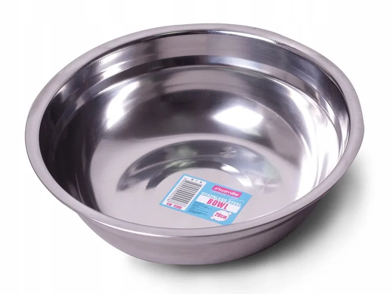 Kamille Keukenkom Roestvrij Staal 19cm - Duurzaam & Hygiënisch by Dille & Kamille in Silver – product photo