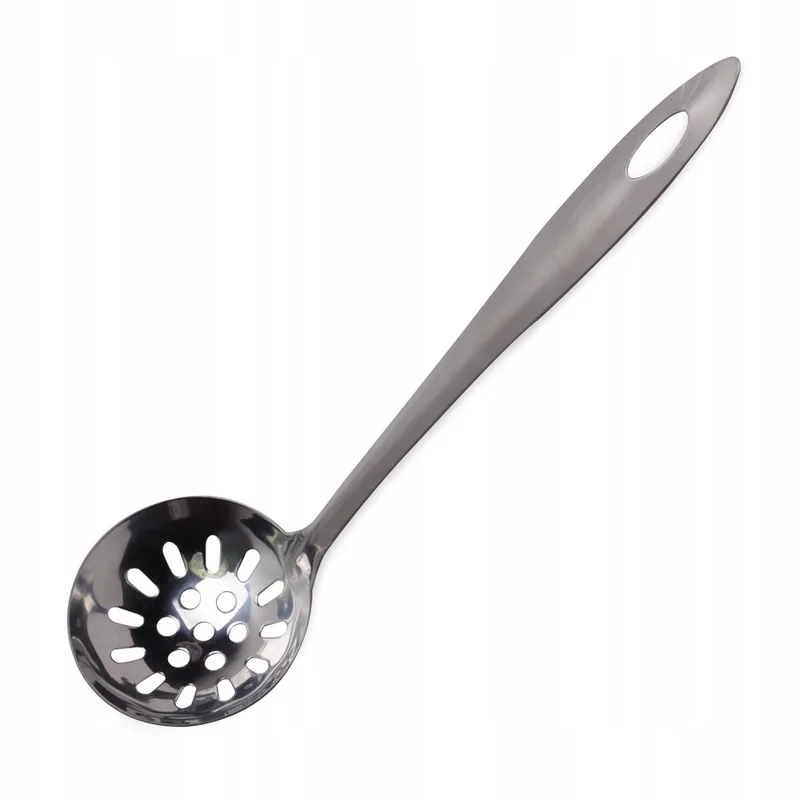 Kamille Keukenlepel met Zeef - Roestvrij Staal by Dille & Kamille – product photo