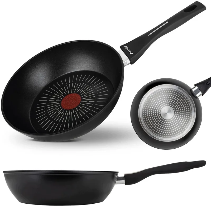 Kamille Koekenpan 24cm Anti-aanbak, Geschikt voor Inductie & Gas by Dille & Kamille in Black – product photo