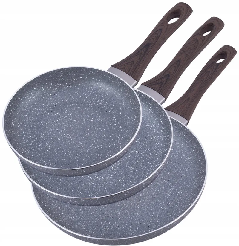 Kamille Koop 3-delige Koekenpan Set - Geschikt voor Inductie van Dille & Kamille in Meerkleurig – productfoto