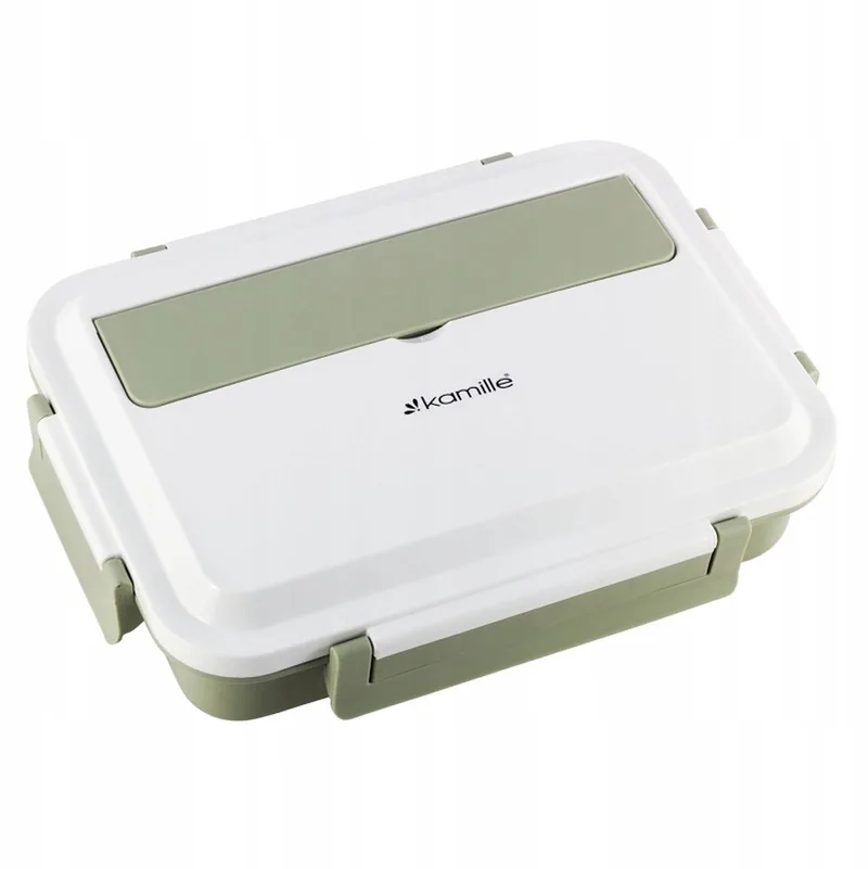 Kamille Lunchbox - Roestvrij Staal & Kunststof - Ideaal voor Werk & School by Dille & Kamille in Multicolour – product photo