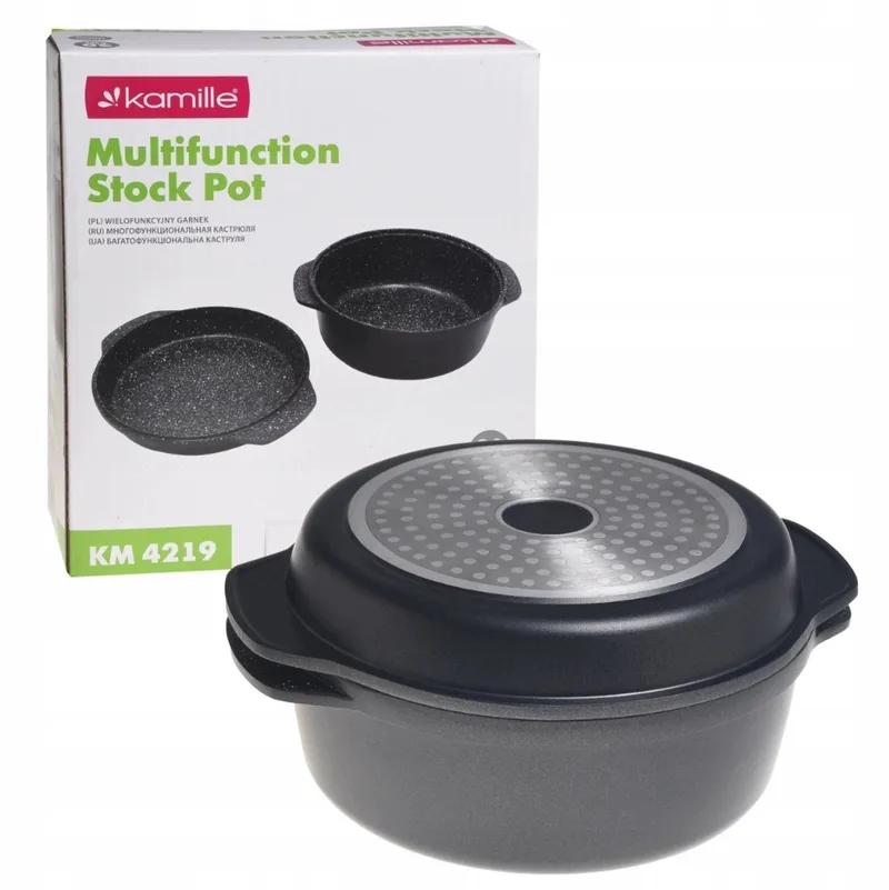 Kamille Multifunctionele Pan 2,5L - Geschikt voor Gas & Inductie från Dille & Kamille i Svart – produktbild