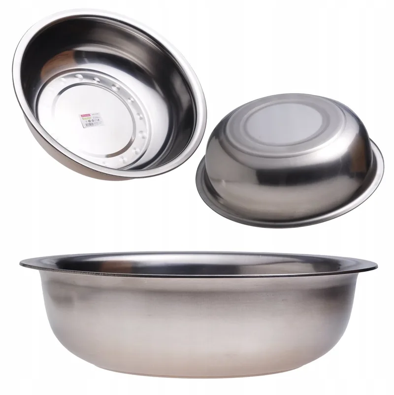 Kamille RVS Mengkom 37cm 6L - Duurzaam en Hygiënisch från Dille & Kamille i Silver – produktbild