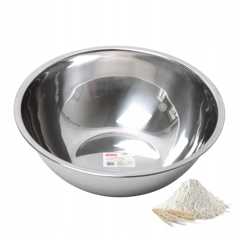 Kamille RVS Mengkom Keuken 28cm - Duurzaam en Makkelijk Schoon te Maken by Dille & Kamille in Grey – product photo