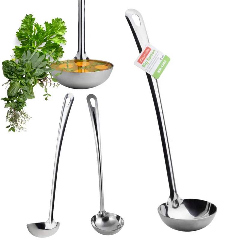Kamille Soeplepel Chochel 39cm RVS - Duurzaam en Praktisch från Dille & Kamille – produktbild