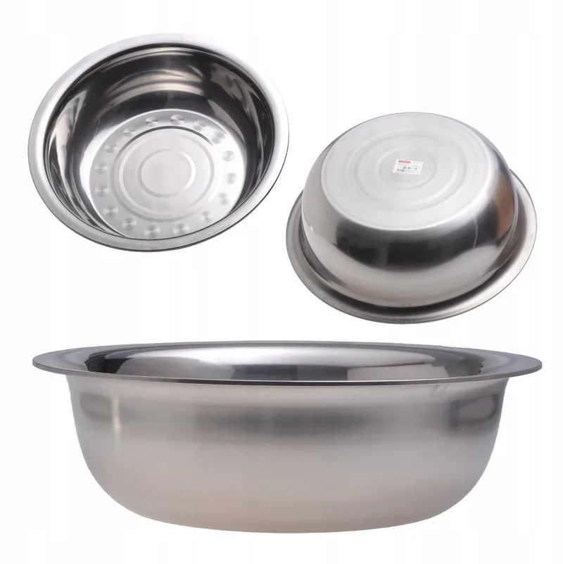 RVS Keukenkom 43cm - Duurzaam en Hygiënisch från Dille & Kamille i Silver – produktbild