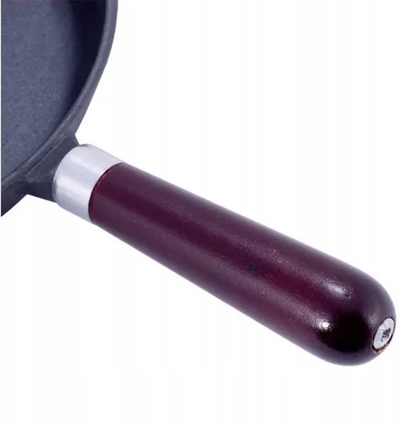 Zware Gietijzeren Koekenpan 24cm - Diep, Geschikt voor Inductie by Dille & Kamille in Black – product photo