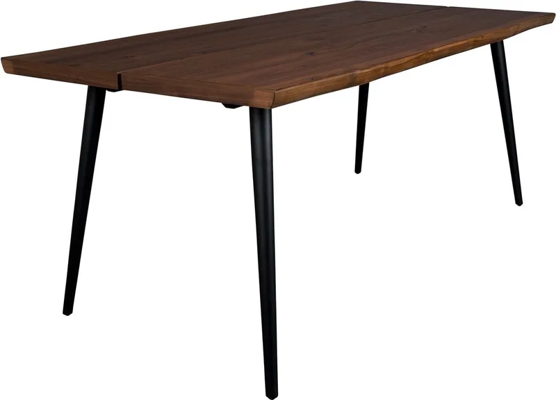 Alagon Eettafel 180X90 cm Hout de Dutchbone en Bruin – photo du produit