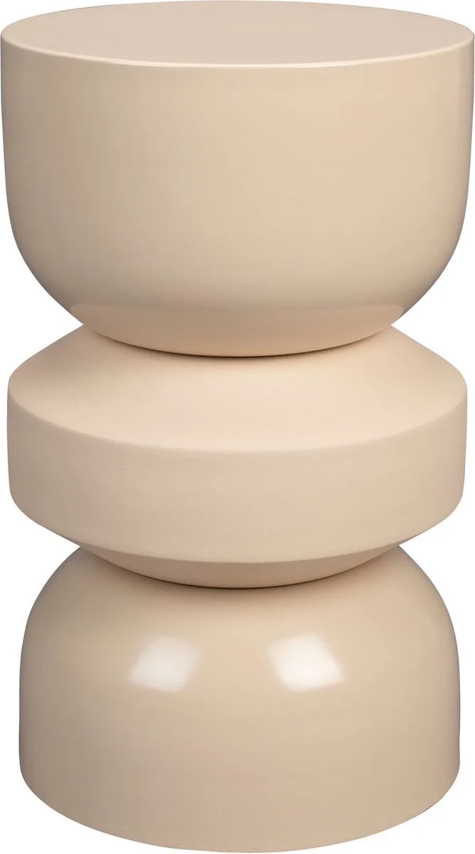 Apollo Bijzettafel/ Kruk by Dutchbone in Beige – product photo