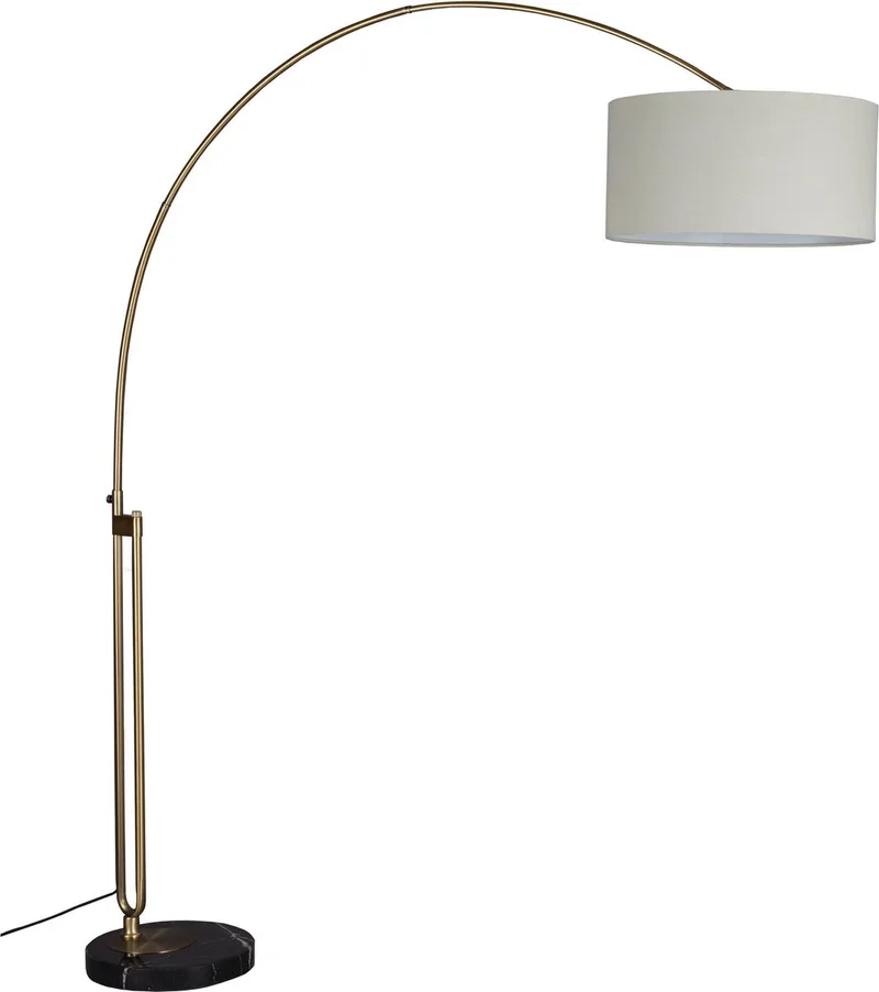 Archie Vloerlamp by Dutchbone in Goud – product photo