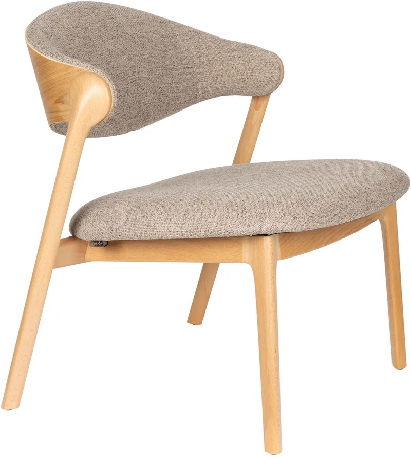 Babington Fauteuil Naturel by Dutchbone in Beige – product photo