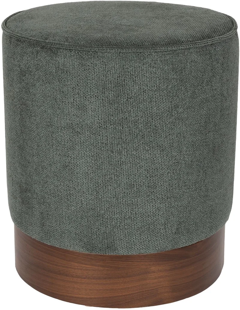 Bellevue Poef Rond van Dutchbone in Groen – productfoto