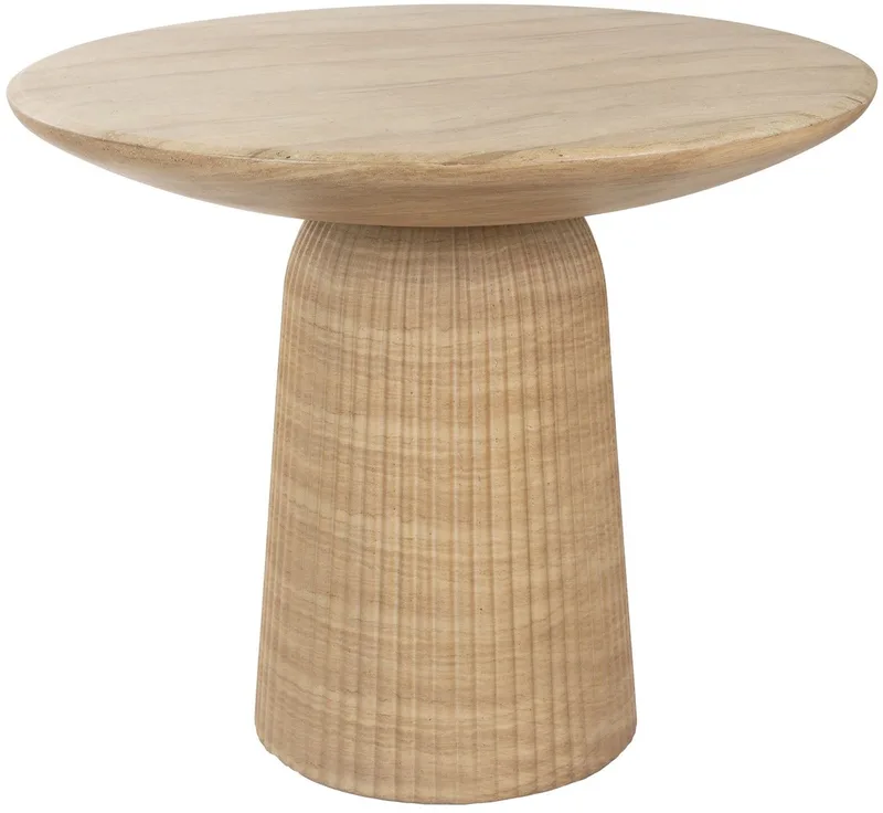 Brison Eettafel Natuursteen look van Dutchbone in Grijs – productfoto