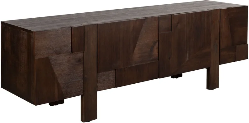Bruneau Dressoir laag van Dutchbone in Bruin – productfoto