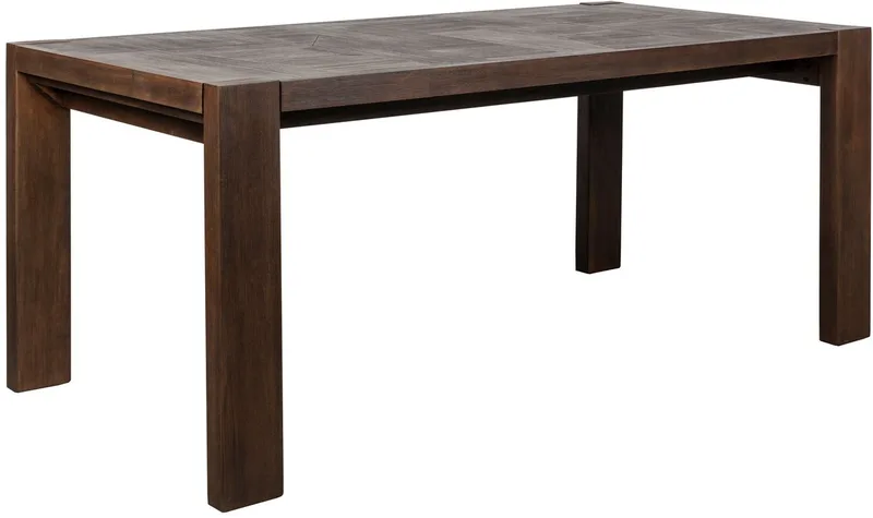 Bruneau Eettafel 180x90 cm Hout Walnootkleur de Dutchbone en Bruin – photo du produit