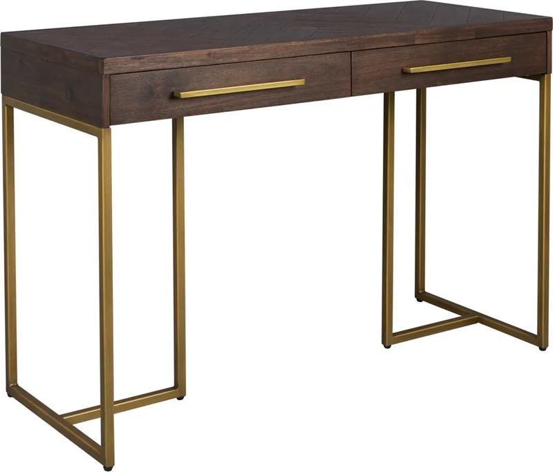 Class Consoletafel/ Wandtafel Acaciahout van Dutchbone in Bruin – productfoto