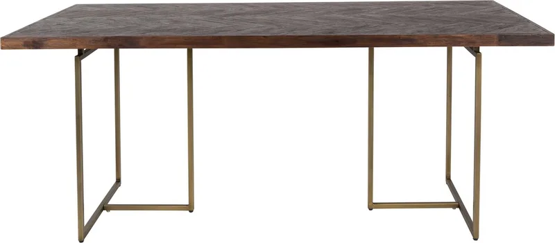 Class Eettafel 180X90 cm Acaciahout van Dutchbone in Bruin – productfoto