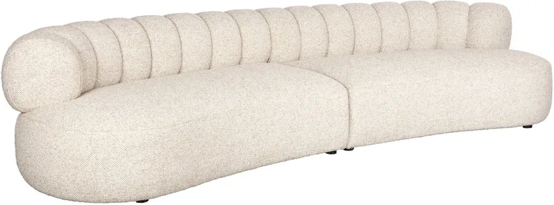 Duvane 4,5-Zitsbank von Dutchbone in Beige – Produktfoto