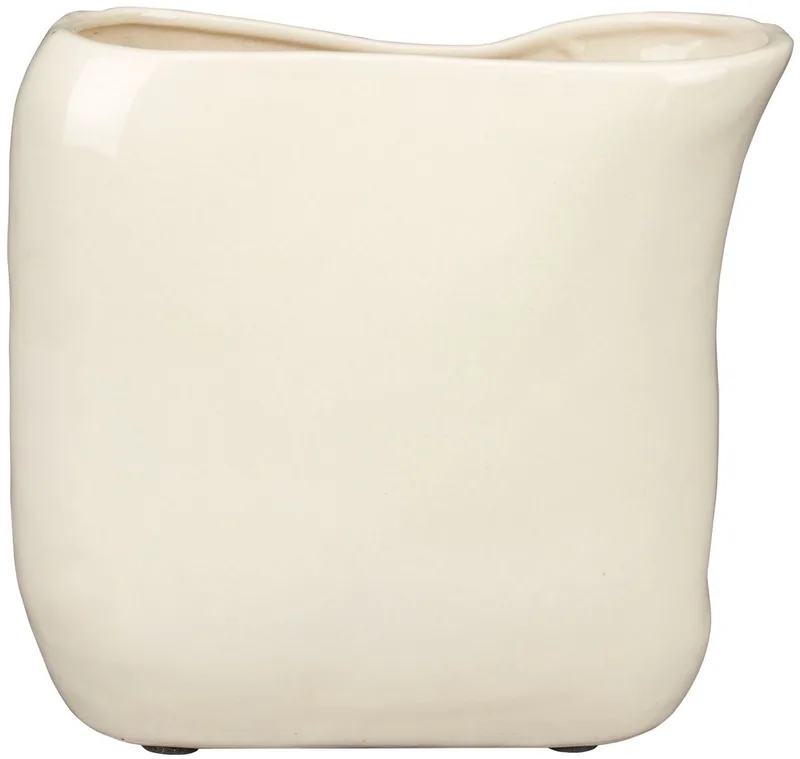 Edna Vaas 18 cm by Dutchbone in Beige – product photo