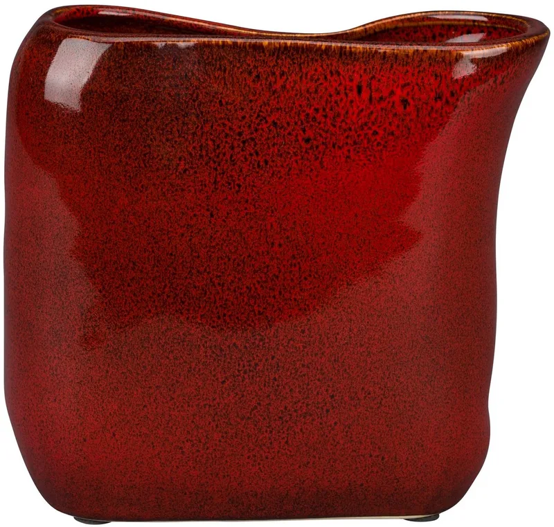 Edna Vaas 18 cm van Dutchbone in Rood – productfoto