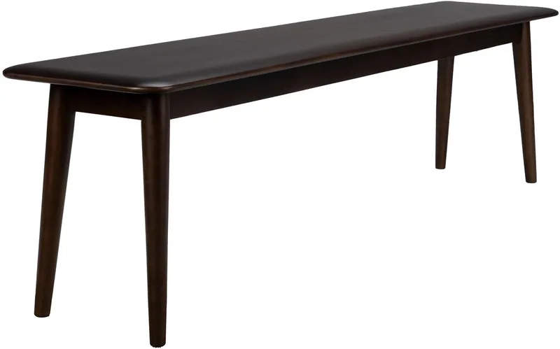 Elroy Eetkamerbank Hout 160 cm by Dutchbone in Bruin – product photo