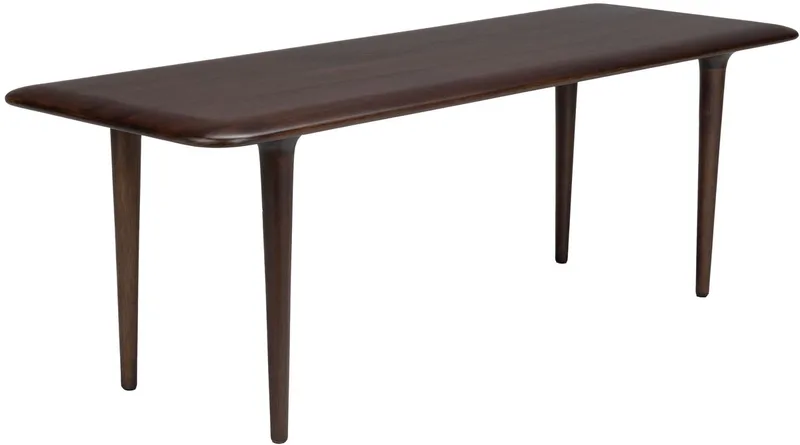 Elroy Salontafel 110x38 cm Hout Walnootkleur by Dutchbone in Bruin – product photo