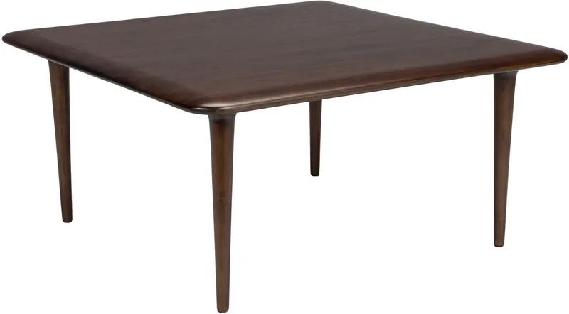 Elroy Salontafel 70x70 cm Hout Walnootkleur de Dutchbone en Bruin – photo du produit