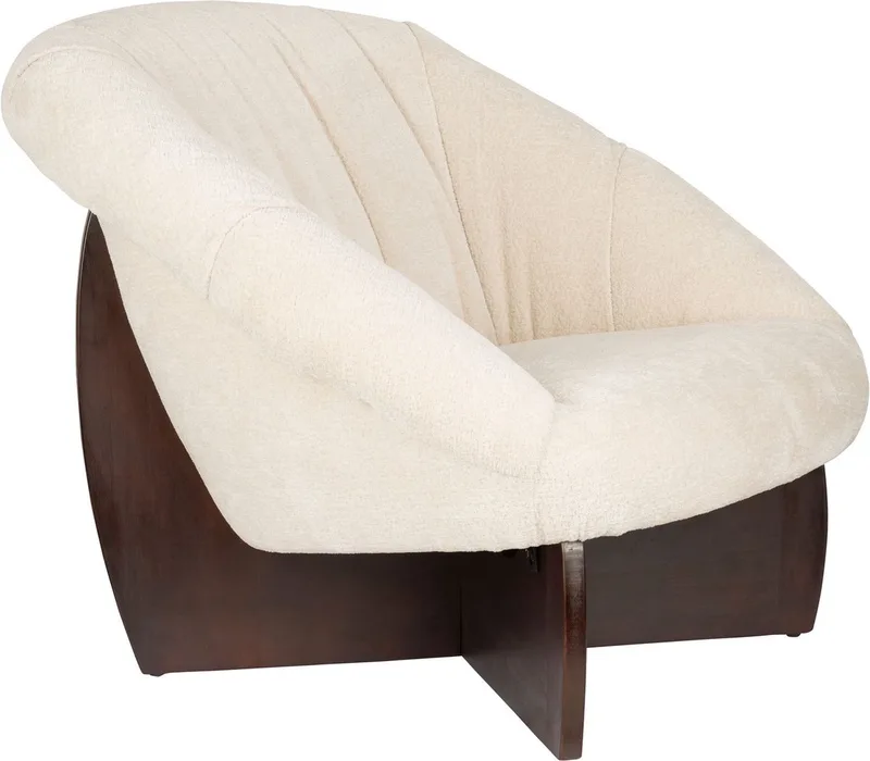 Emilius Fauteuil van Dutchbone in Beige – productfoto