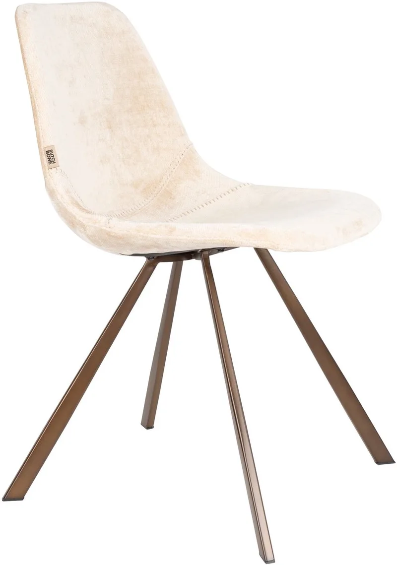 Franky Eetkamerstoelen - Set van 2 van Dutchbone in Beige – productfoto