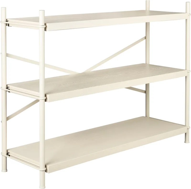 Iron Stellingkast Laag de Dutchbone en Beige – photo du produit