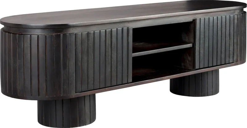 Kenji Dressoir Hout de Dutchbone en Bruin – photo du produit