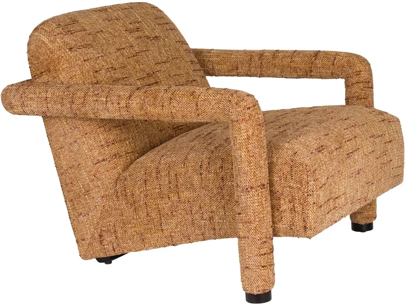 Kent Fauteuil Oker van Dutchbone in Geel – productfoto