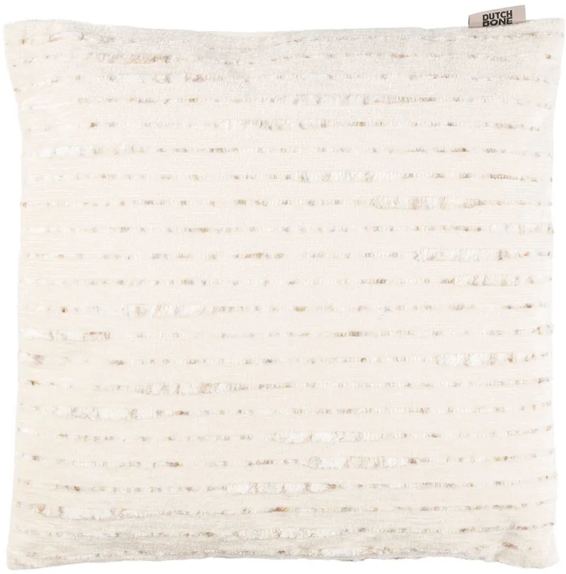 Leaf Kussen 45x45 cm van Dutchbone in Beige – productfoto