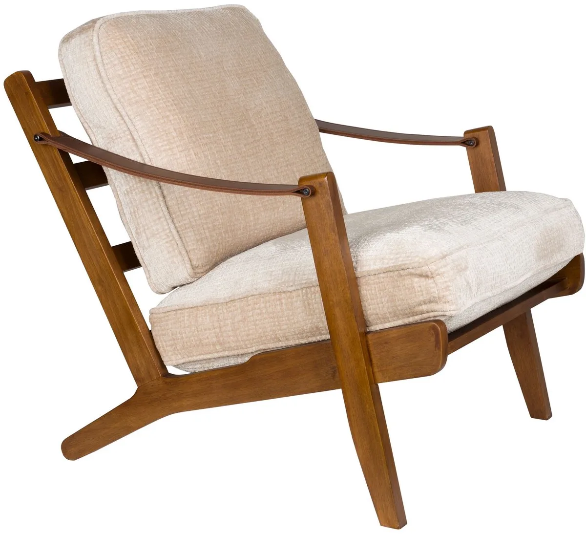 Lounge Chair Washington von Dutchbone in Beige – Produktfoto