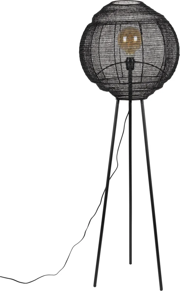 Meezan Vloerlamp de Dutchbone en Zwart – photo du produit