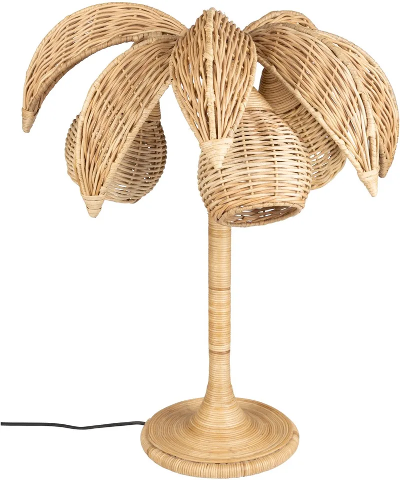Palmtree Tafellamp von Dutchbone in Bruin – Produktfoto