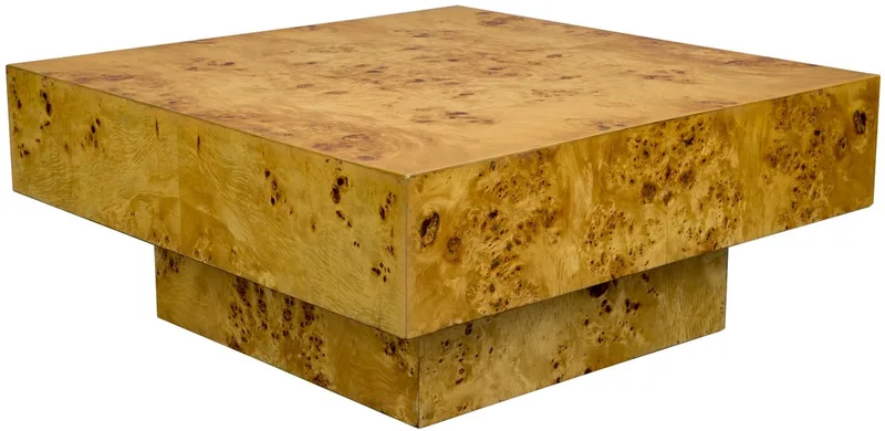 Quinn Salontafel 90x90 cm Hout de Dutchbone en Naturel – photo du produit