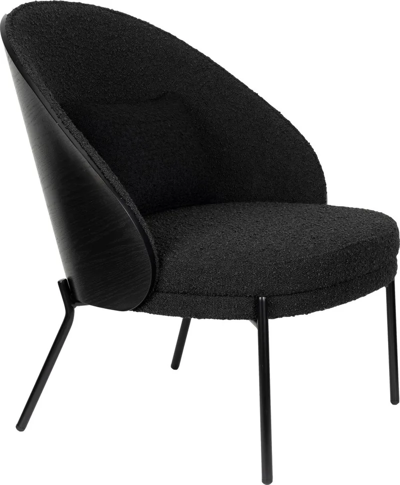 Rodin Fauteuil Bouclé Black de Dutchbone en Beige – photo du produit