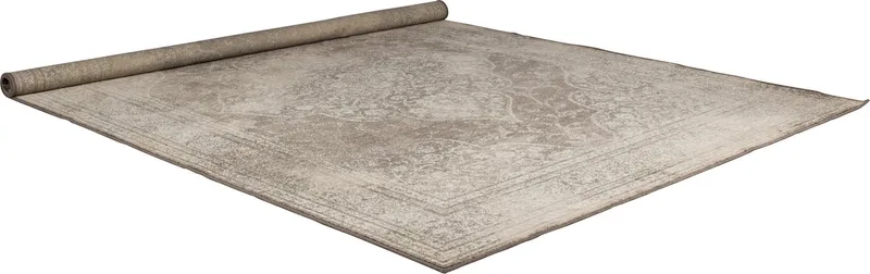 Rugged Vloerkleed Licht 200X300 de Dutchbone en Beige – photo du produit