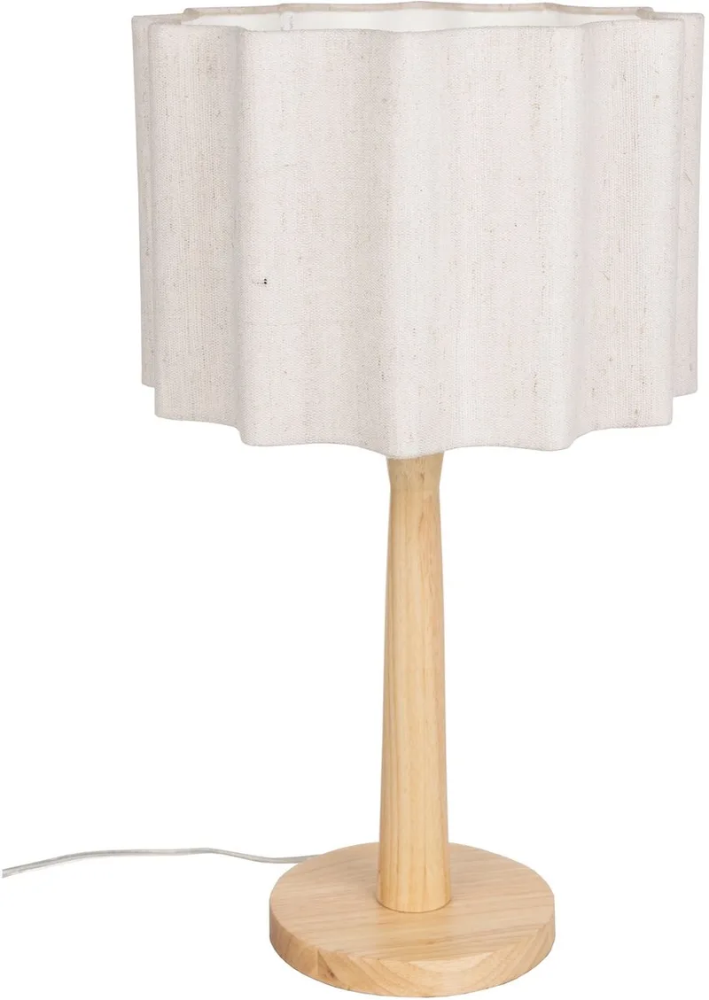 Scallop Tafellamp van Dutchbone in Naturel – productfoto