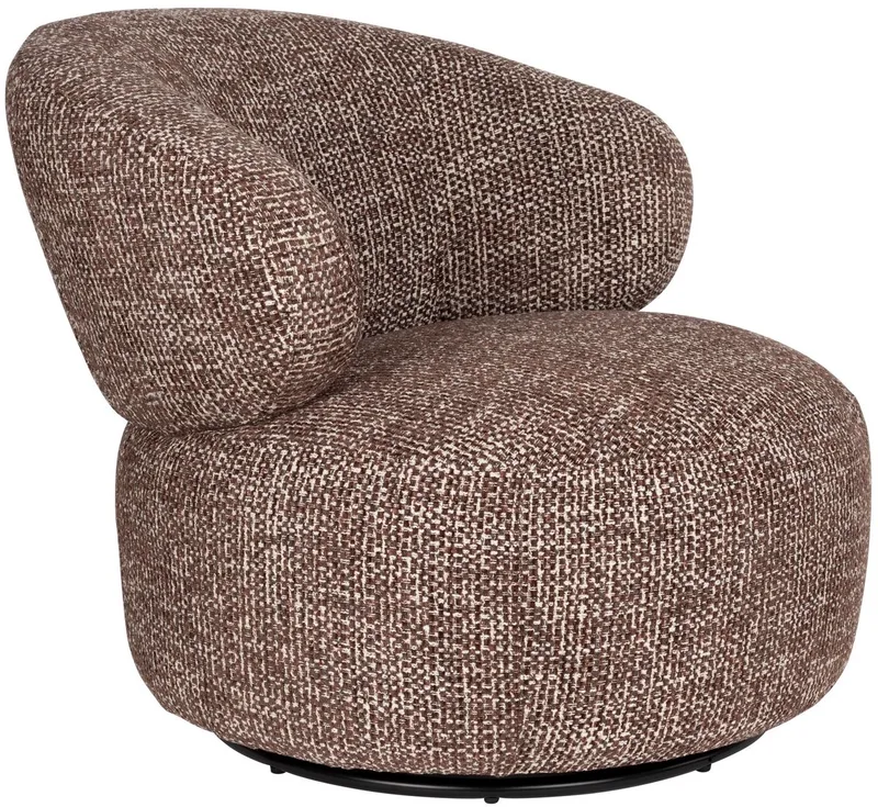Walter Fauteuil van Dutchbone in Bruin – productfoto