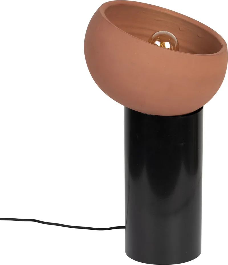 Zahra Tafellamp M Terracotta van Dutchbone in Rood – productfoto
