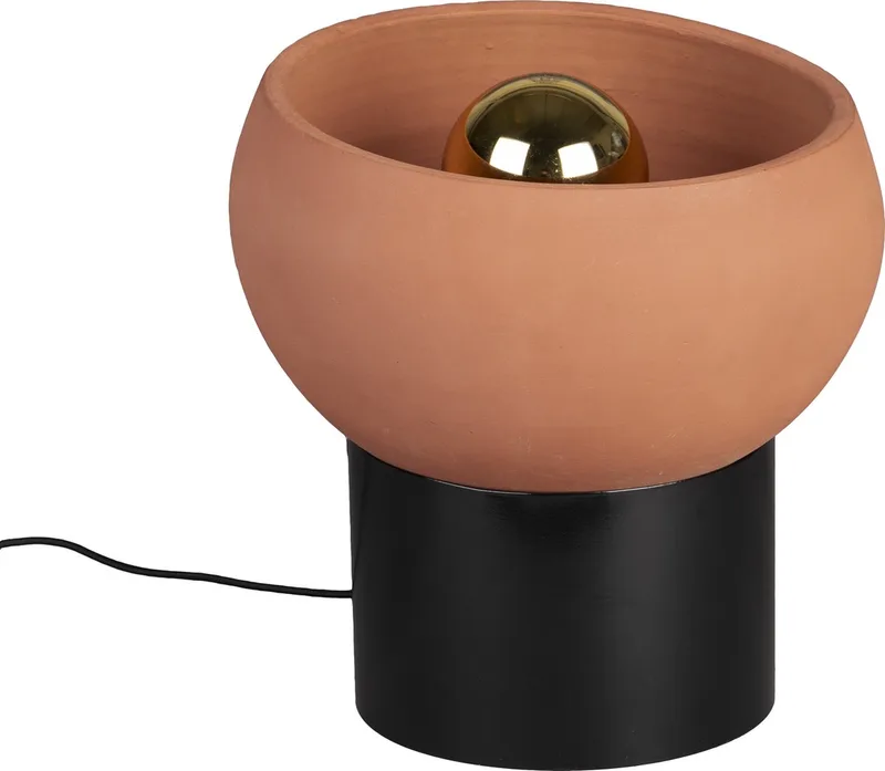 Zahra Tafellamp S Terracotta von Dutchbone in Rood – Produktfoto